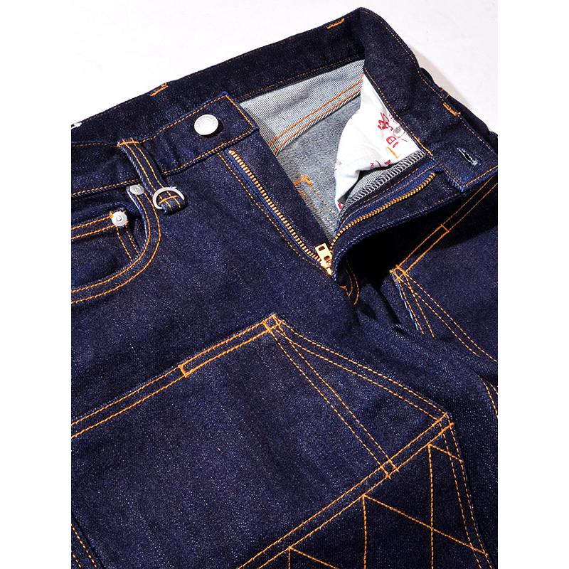 KOJIMA GENES 児島ジーンズ ストレート デニム パンツ 13.5oz 13.5