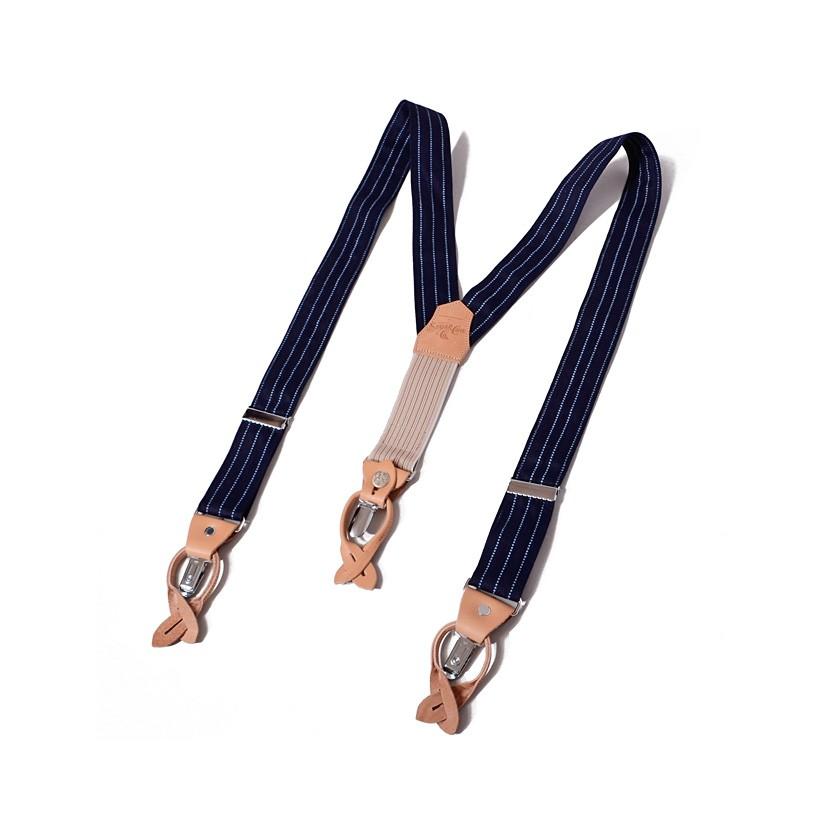 SUGAR CANE シュガーケーン サスペンダー メンズ レディース 太め