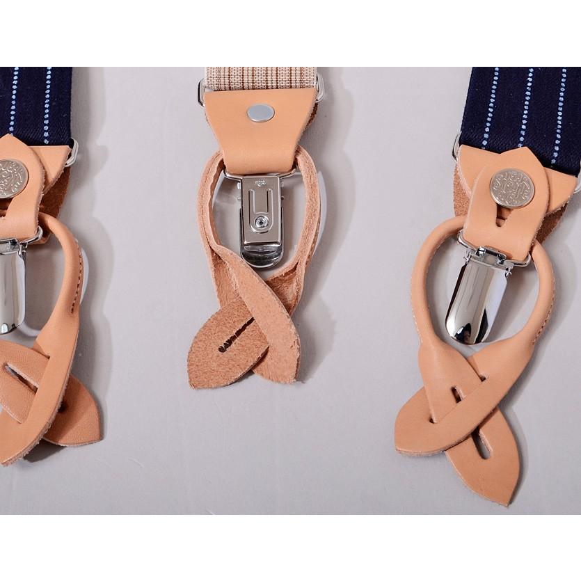 SUGAR CANE シュガーケーン サスペンダー メンズ レディース 太め