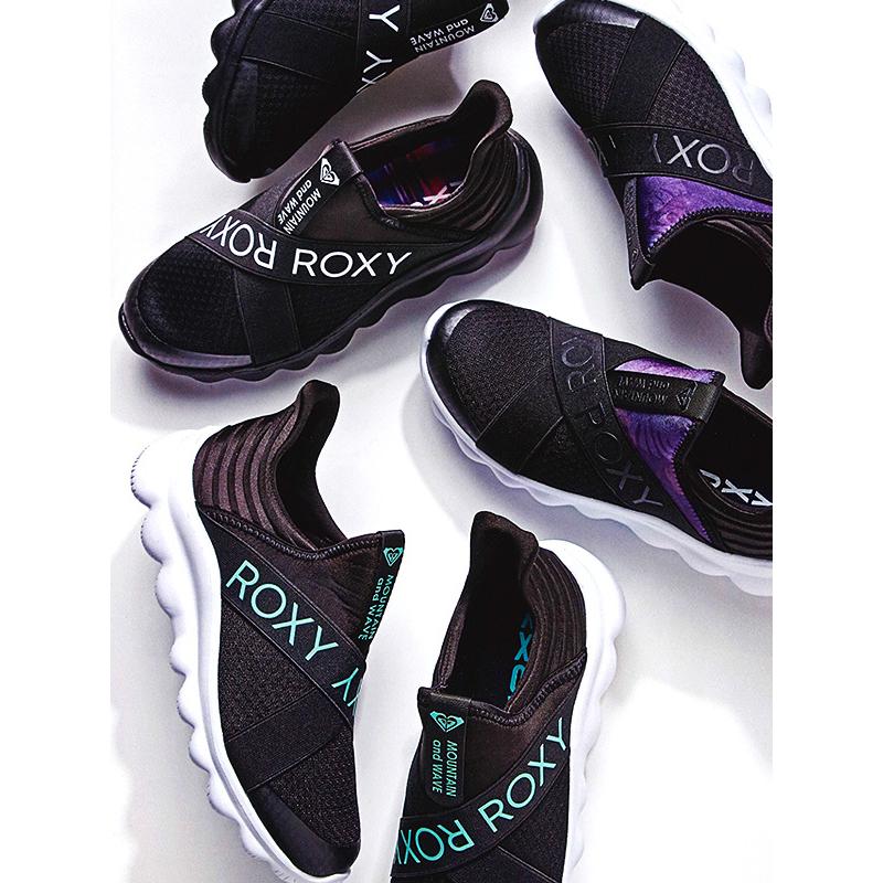 ROXYスニーカー、ROXY靴、roxyスニーカー、ロキシー靴、ロキシースニーカ ROXY ロキシー スニーカー レディース 厚底 黒 おしゃれ