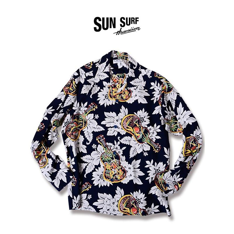 SUN SURF サンサーフ アロハ 長袖アロハ アロハシャツ 2019 メンズ
