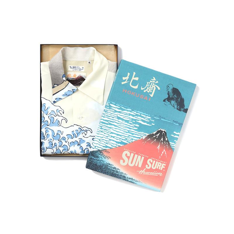 HUF サンサーフ SUN SURF アロハ シャツ メンズ レディース 北斎 葛飾 
