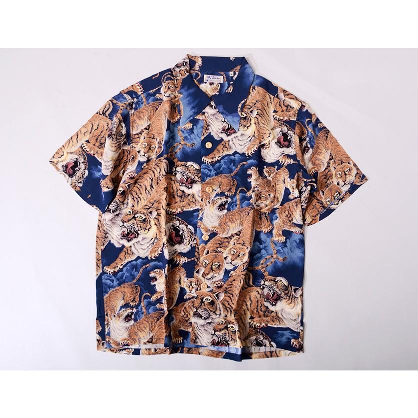 Sun Surf サンサーフ アロハ シャツ アロハシャツ メンズ レディース 百虎 和柄 半袖 Kalakaua One Hundred Tigers 東洋エンタープライズ 日本製 Ss301 Ss301 Rodeo Bros 通販 Yahoo ショッピング