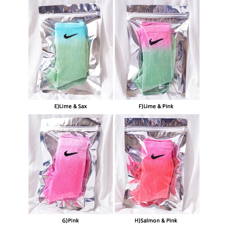 Sock Sammy Jo ソックサミ ジョー ソックス レディース メンズ 靴下 Nike ナイキ グラデーション 染め Ssj7781 Ssj7781 Rodeo Bros 通販 Yahoo ショッピング