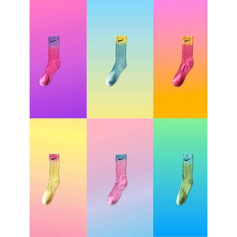 Sock Sammy Jo ソックサミ ジョー ソックス レディース メンズ 靴下 Nike ナイキ グラデーション 染め Ssj7781 Ssj7781 Rodeo Bros 通販 Yahoo ショッピング