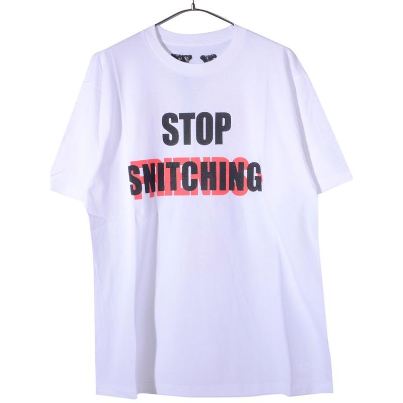 VLONE ヴィーロン ヴィーローン Tシャツ 半袖 STOP SNITCHING SS TEE