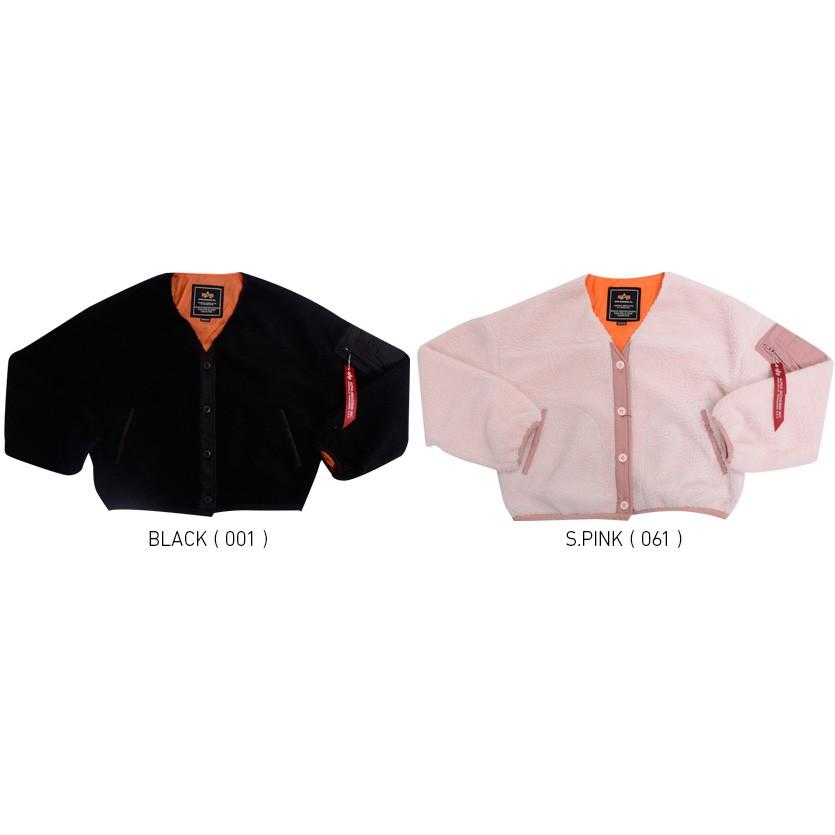 ALPHA アルファ ジャケット ノーカラー ミリタリー アウター ボア