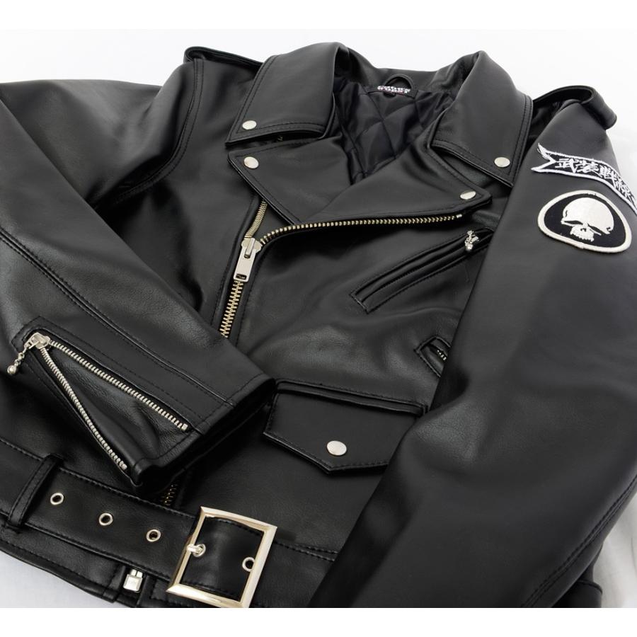 CROWS×WORST クローズ×ワースト レザー ライダース ジャケット CROWS×WORST クローズ×ワースト レザー ライダース ジャケット