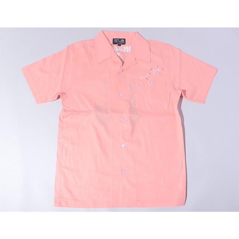 ウルトラマン グッズ シャツ メンズ レディース 半袖 ウルトラの母 着物 振り袖 桜 刺繍 麻 スイッチプランニング ULSS-001 ウルトラマン グッズ シャツ 半袖 ウルトラの母 着物 振り袖 桜 刺繍