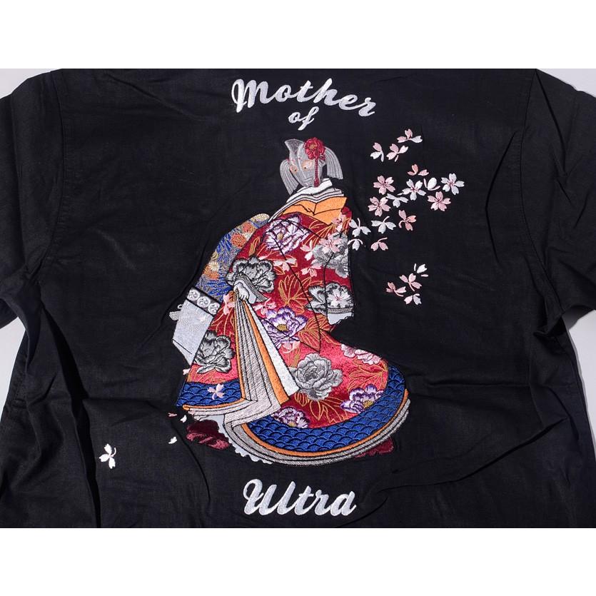 ウルトラマン グッズ シャツ 半袖 ウルトラの母 着物 振り袖 桜 刺繍