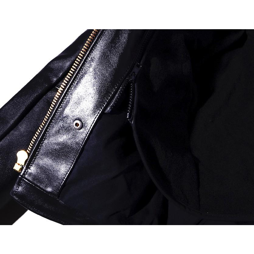 VANSON　ライダースジャケット　ブラウン　36　牛革 VANSON バンソン MODEL B シングル ライダース オクタゴン