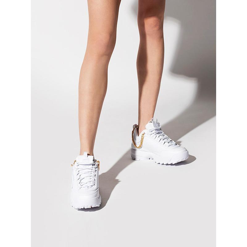 FILA（フィラ） スニーカー 厚底 ハイカット レディースDISRUPTOR