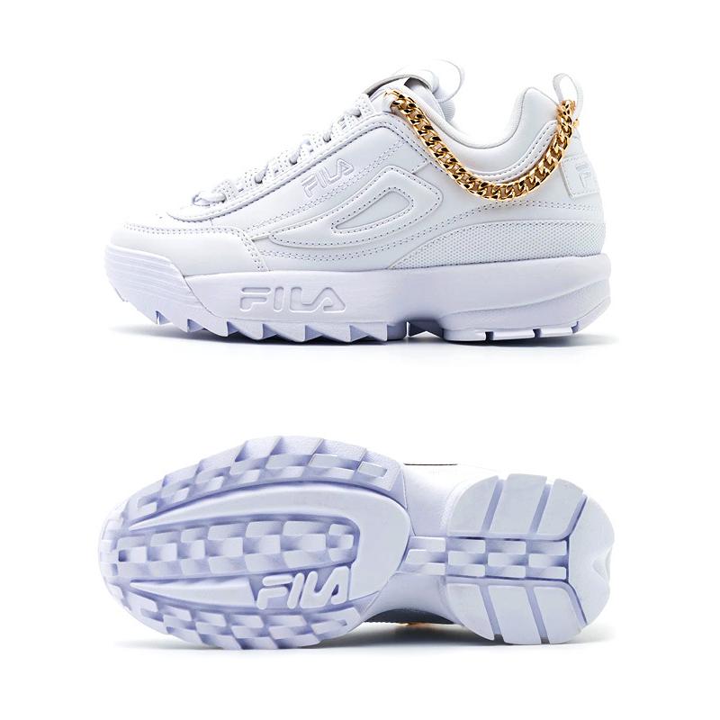 FILA（フィラ） スニーカー 厚底 ハイカット レディースDISRUPTOR