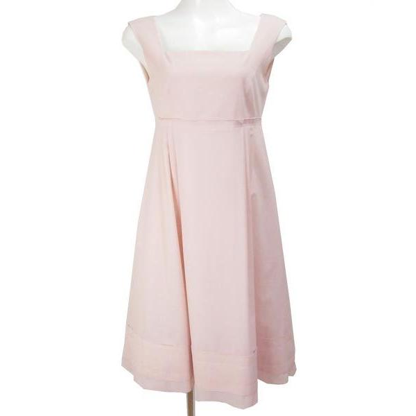 無料発送 Foxey ニューヨーク フォクシー 淡いピンクのフェミニンなワンピース ピンク 38 ワンピース ノースリ ワンピース チュニック Zimupdates Co Zw