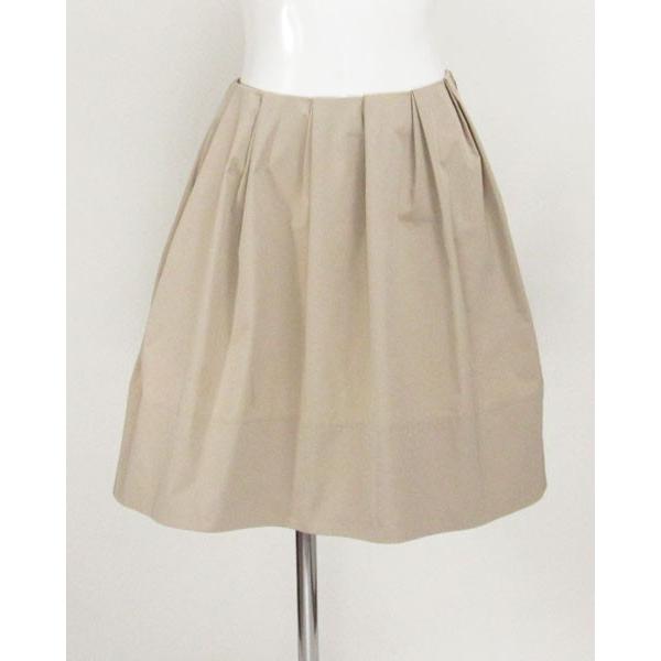 フォクシー ニューヨーク（FOXEY）ベージュミニスカート40  