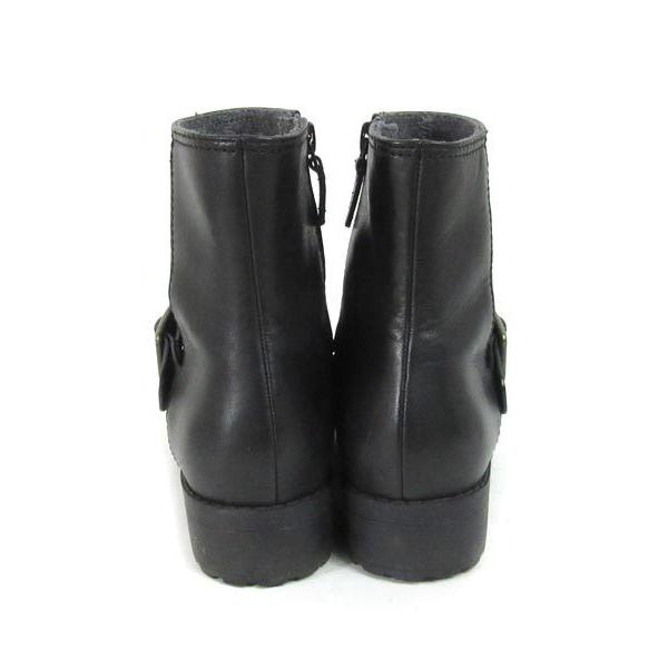 COLE HAAN　ショートブーツ　ブラック25cm COLE HAAN（コールハーン） ブーツ ゼログランド シティ ウェッジ