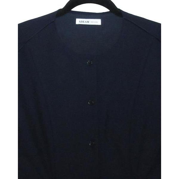 ADEAM アディアム　ワンピース　紺色 FOXEY フォクシー　ネイビー NEWS｜FOXEY - フォクシー