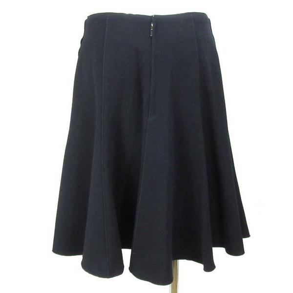 フォクシー FOXEY 紺 スカート 40 FOXEY ネイビースカート40サイズ
