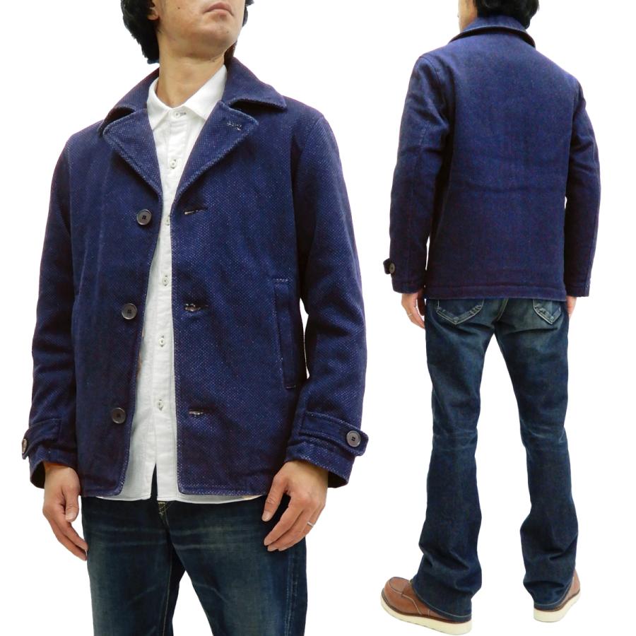 桃太郎ジーンズ 刺し子 Pコート 03 159 Momotaro Jeans ショートピーコート シングルブレスト ジャケット インディゴ 新品 03 159 Indigo 服の福助商店 通販 Yahoo ショッピング