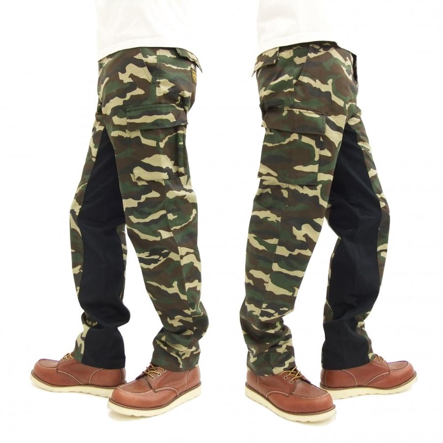 [大特価] スカルワークス モンキーカーゴパンツ SKULL WORKS 切り替え チノパンツ ウッドランドカモ 141613 新品 【E2039404204】(12012円)