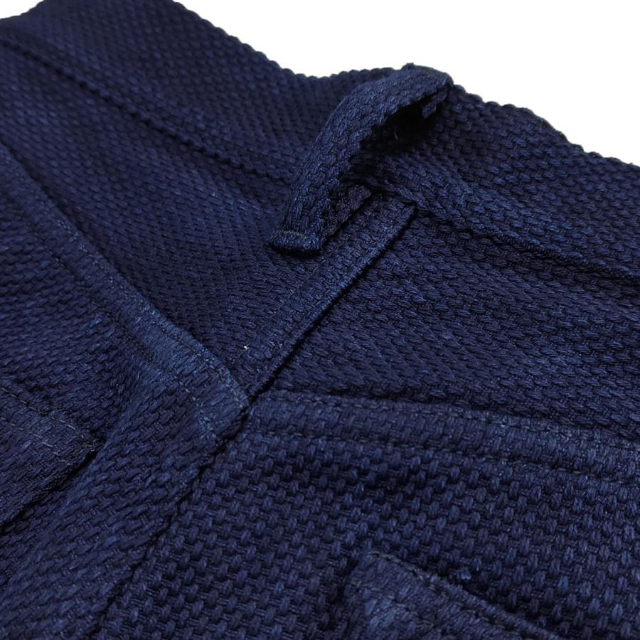ステュディオダルチザン 刺し子ジーンズ STUDIO D'ARTISAN 14oz カセ染め セルヴィッチ付き刺し子 レギュラーストレート パンツ 1907 新品の画像
