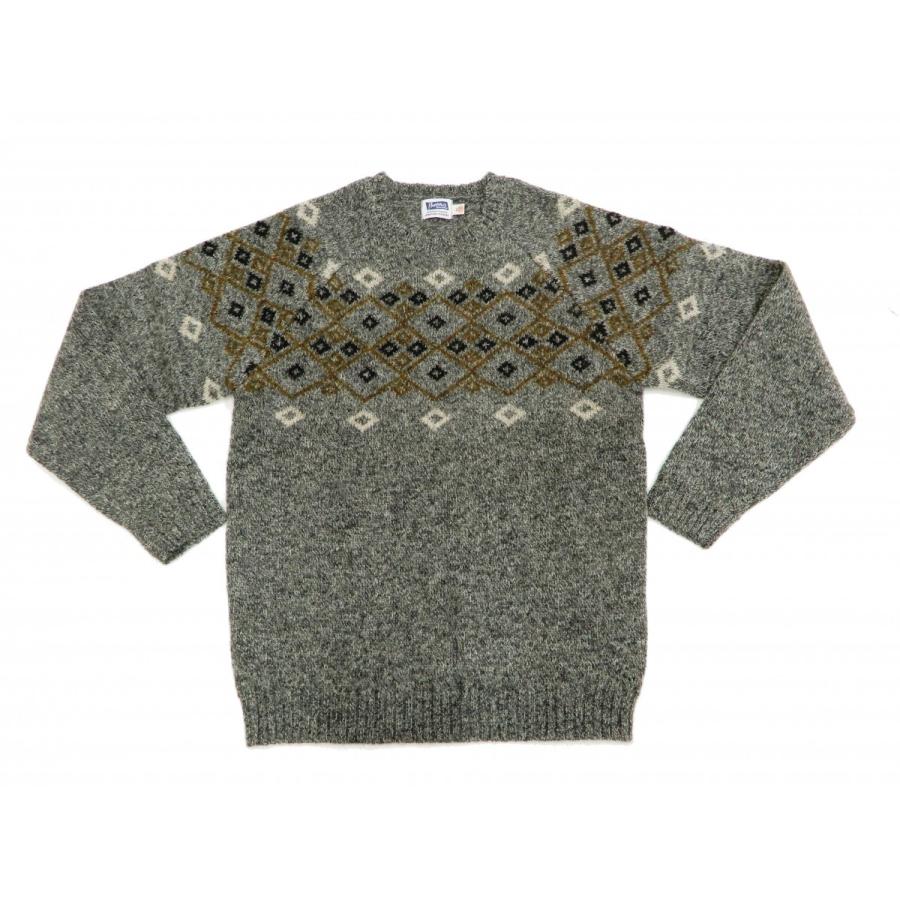 Pherrow's（フェローズ） セーター 19W-PSFS1 Pherrows メンズ 雪柄