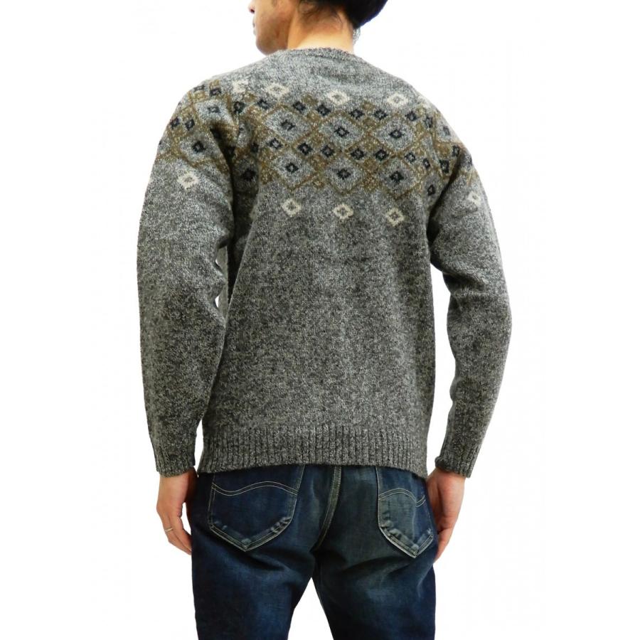 Pherrow's（フェローズ） セーター 19W-PSFS1 Pherrows メンズ 雪柄