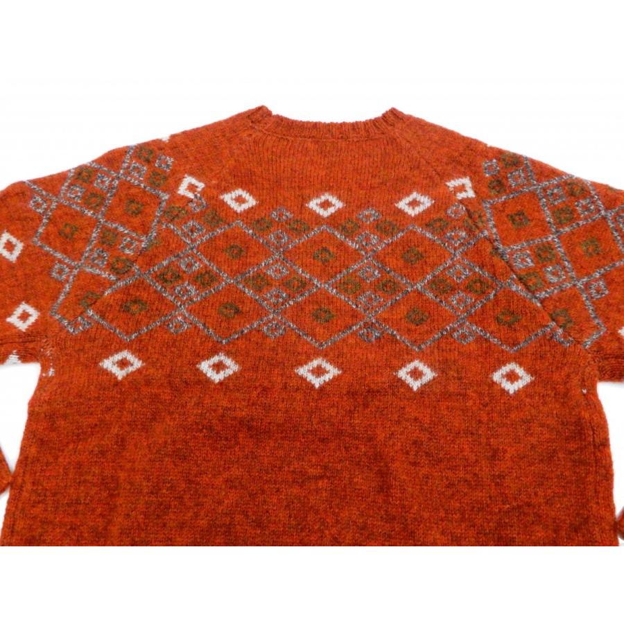 Pherrow's（フェローズ） セーター 19W-PSFS1 Pherrows メンズ 雪柄