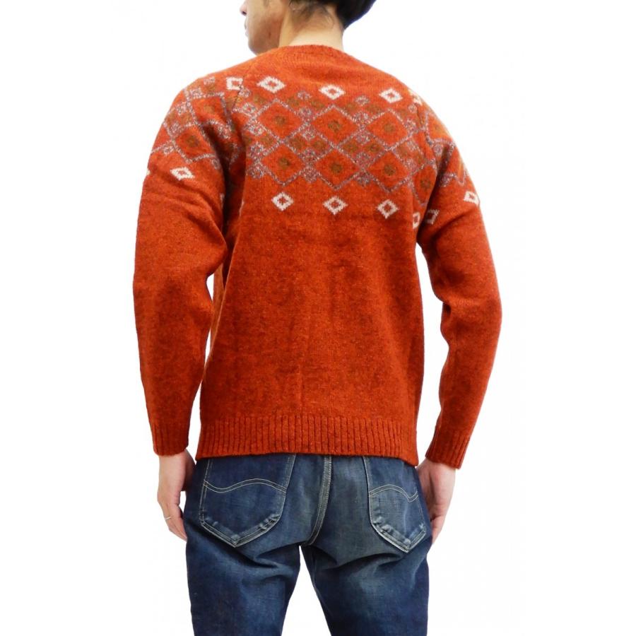 Pherrow's（フェローズ） セーター 19W-PSFS1 Pherrows メンズ 雪柄