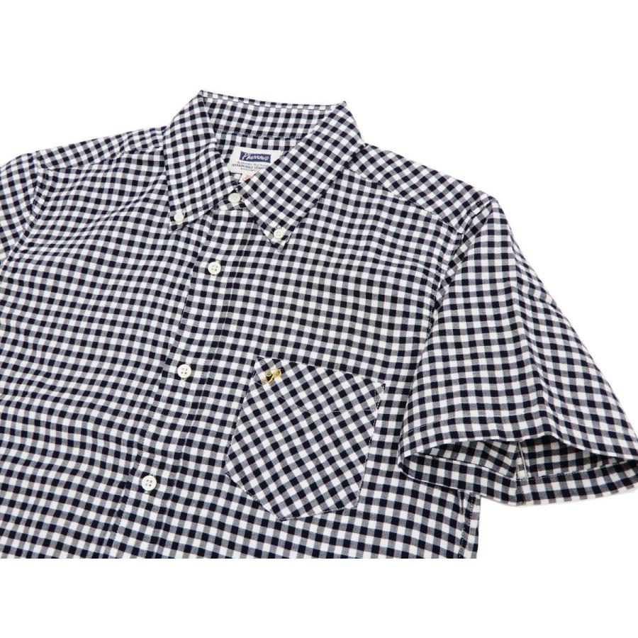 フェローズ　シャツ Pherrow's フェローズ ダブルガーゼ ボタンダウンシャツ 半袖