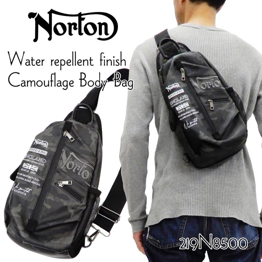 ノートン（NORTON） ボディバッグ 撥水加工 鞄 ショルダーバッグ 迷彩