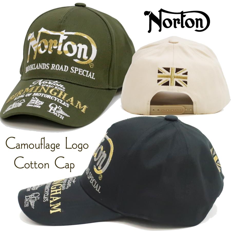 ノートン（NORTON） ノートンモーターサイクル コットンキャップ 帽子 