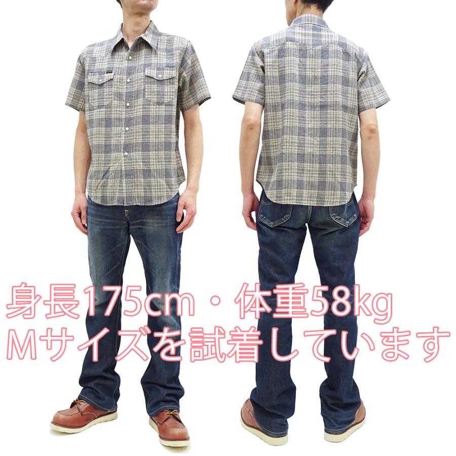 Pherrow's（フェローズ） ウエスタン チェックシャツ Pherrows 先染め