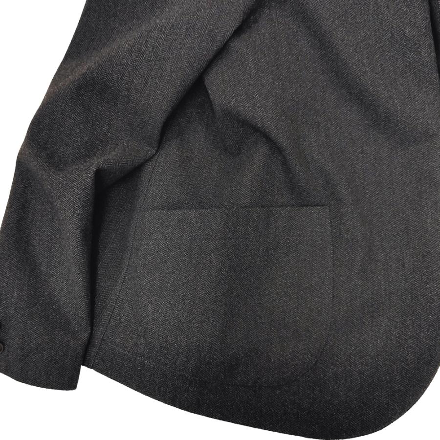 Pherrow's（フェローズ） ヘリンボーン テーラードジャケット ウール調