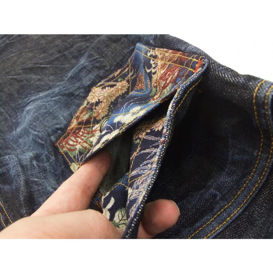 エターナル 備中倉敷工房 デニムパンツ 倉 和柄ジーンズ NEW エターナル 備中倉敷工房 デニムパンツ 倉 和柄ジーンズ NEW