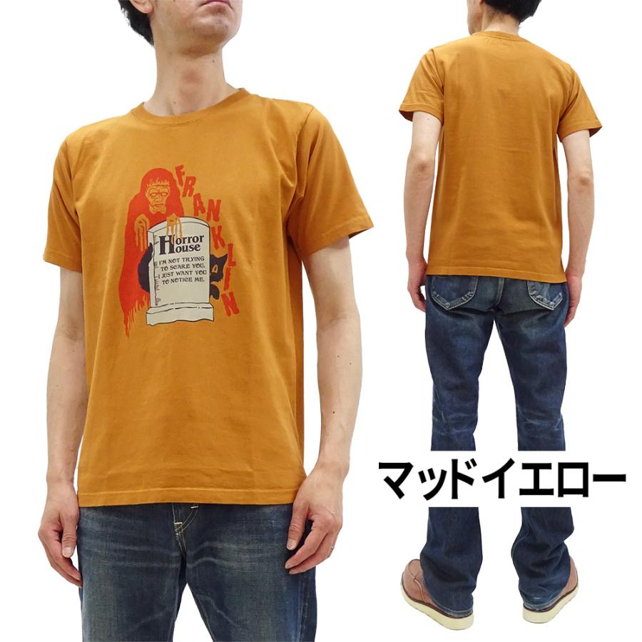 Pherrow's（フェローズ） 半袖Tシャツ フランケンシュタインの怪物