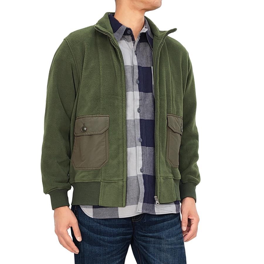 Pherrow's（フェローズ） フリースジャケット ミニパイル ボア