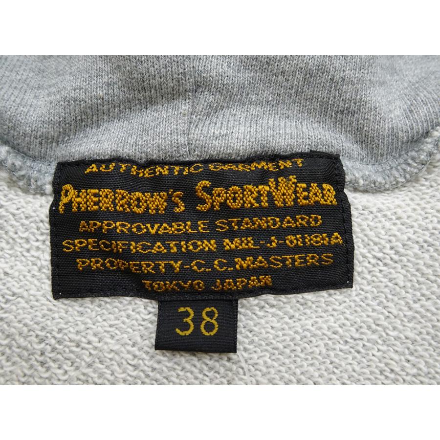 Pherrow's（フェローズ） フルジップパーカー PHERROW'S USAFA