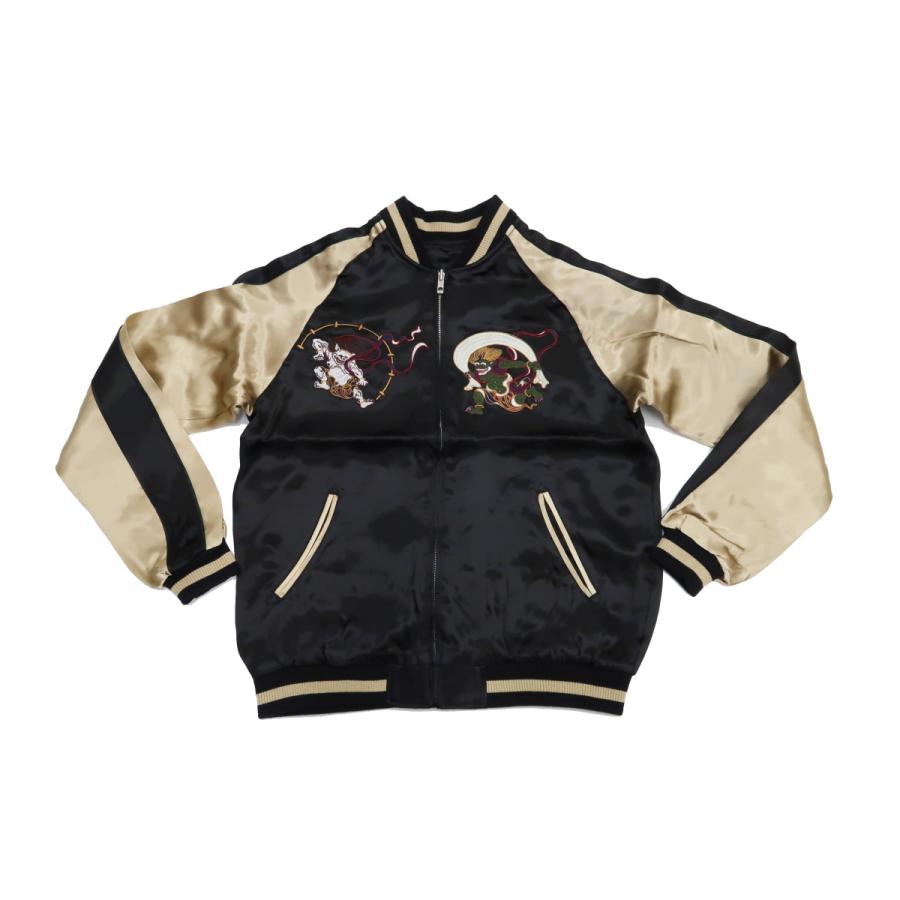 ジャパネスク スカジャン 3RSJ-020 風神 Japanesque メンズ スーベニア