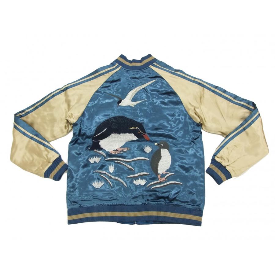 ジャパネスク スカジャン 3RSJ-036 ペンギン Japanesque メンズ