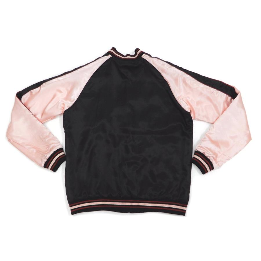 ジャパネスク スカジャン 3RSJ-753 枝垂桜柄 刺繍 メンズ 和柄