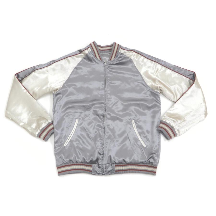 ジャパネスク スカジャン 3RSJ-753 枝垂桜柄 刺繍 メンズ 和柄