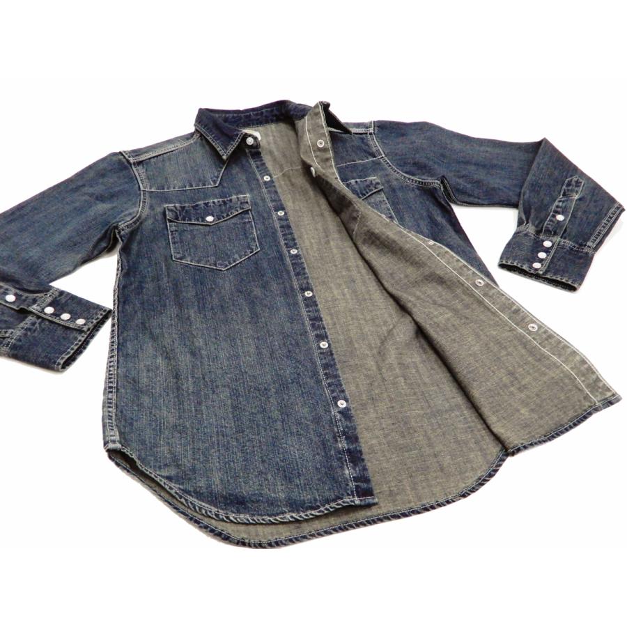 HOUSTON（ヒューストン） デニム ウエスタンシャツ HOUSTON USA