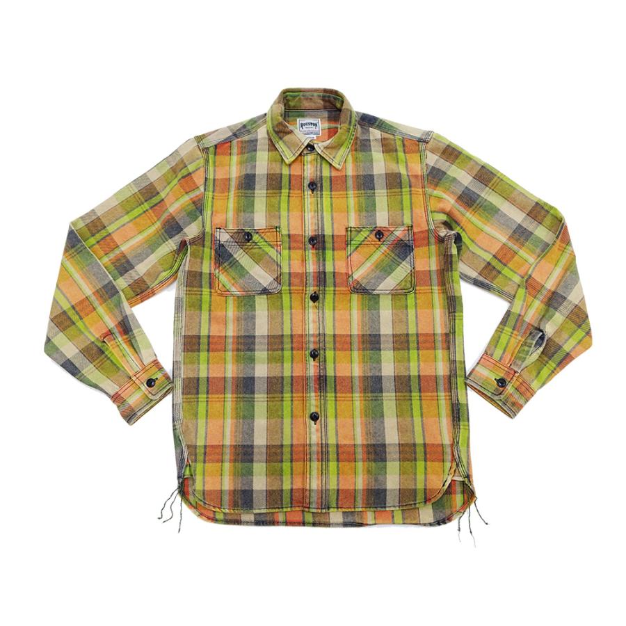 HOUSTON（ヒューストン） ビエラチェック ワークシャツ ヴィンテージ