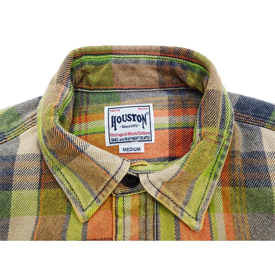 HOUSTON（ヒューストン） ビエラチェック ワークシャツ ヴィンテージ