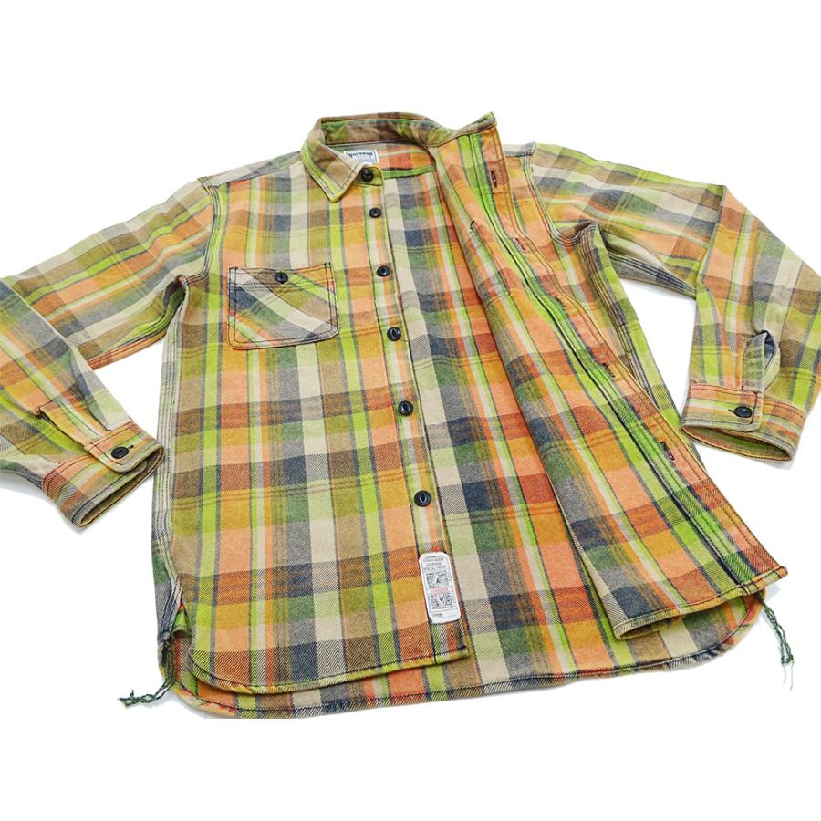 HOUSTON（ヒューストン） ビエラチェック ワークシャツ ヴィンテージ