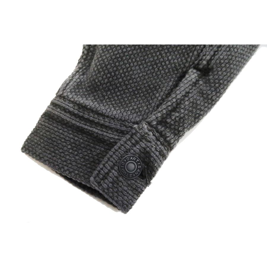 STUDIO D'ARTISAN ステュディオダルチザン 墨染め刺し子 STUDIO D'ARTISAN ステュディオダルチザン 墨染め刺し子