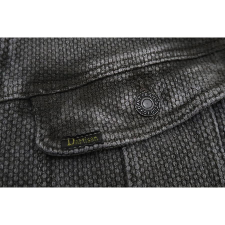 STUDIO D'ARTISAN ステュディオダルチザン 墨染め刺し子 STUDIO D'ARTISAN ステュディオダルチザン 墨染め刺し子