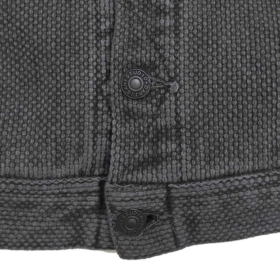 STUDIO D'ARTISAN ステュディオダルチザン 墨染め刺し子 STUDIO D'ARTISAN ステュディオダルチザン 墨染め刺し子
