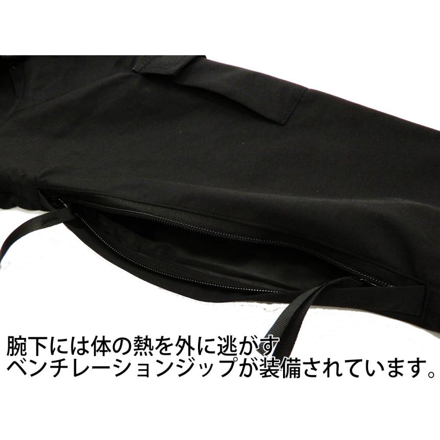 【新品・タグ付き】UTAA ユタ ブラックファーベスト ジャケット HOUSTON（ヒューストン） ECWCS PARKA ナイロンジャケット エク